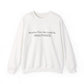 Adulthood Funny Crewneck Sweatshirt – "Another fine day ruined by ADULTHOOD" Casual Pullover