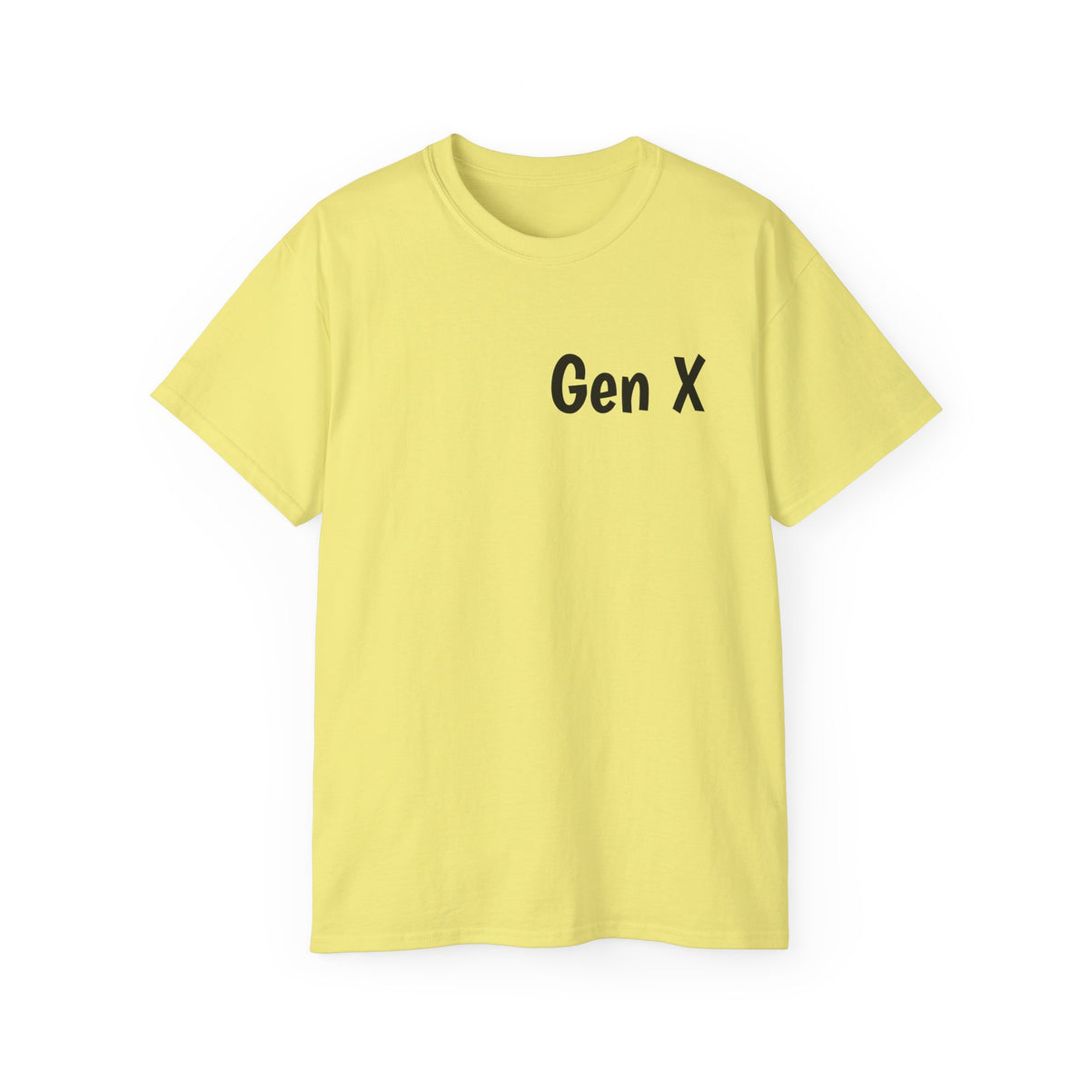 Gen X T-Shirt — "If You Can" Nostalgia Tee (Read Cursive, Pay Phone, Blockbuster)