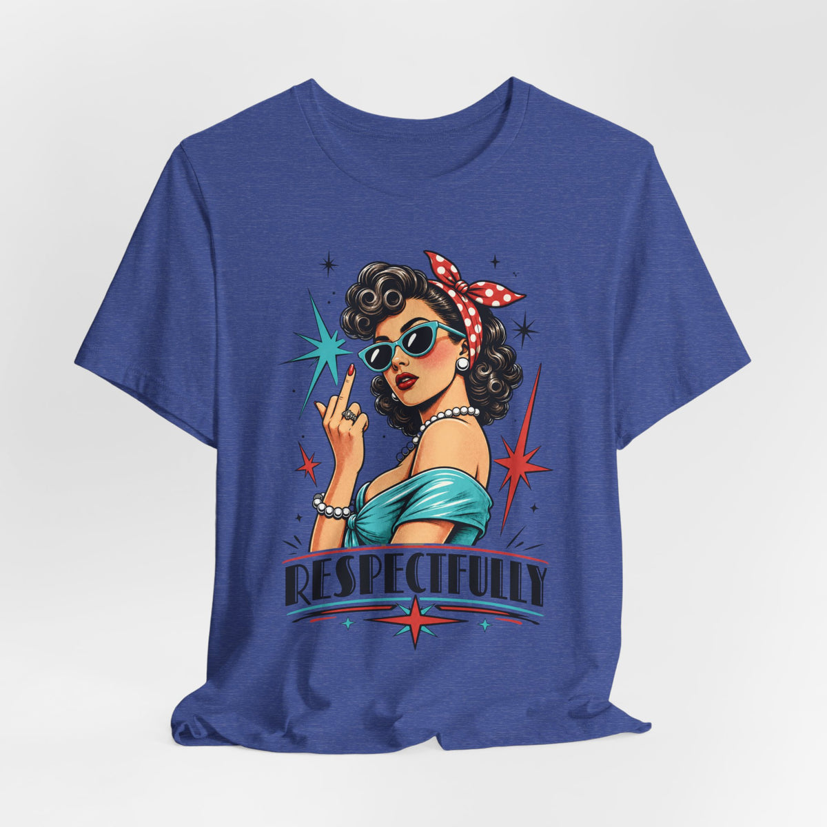 Respectfully Retro Pin-Up Tee