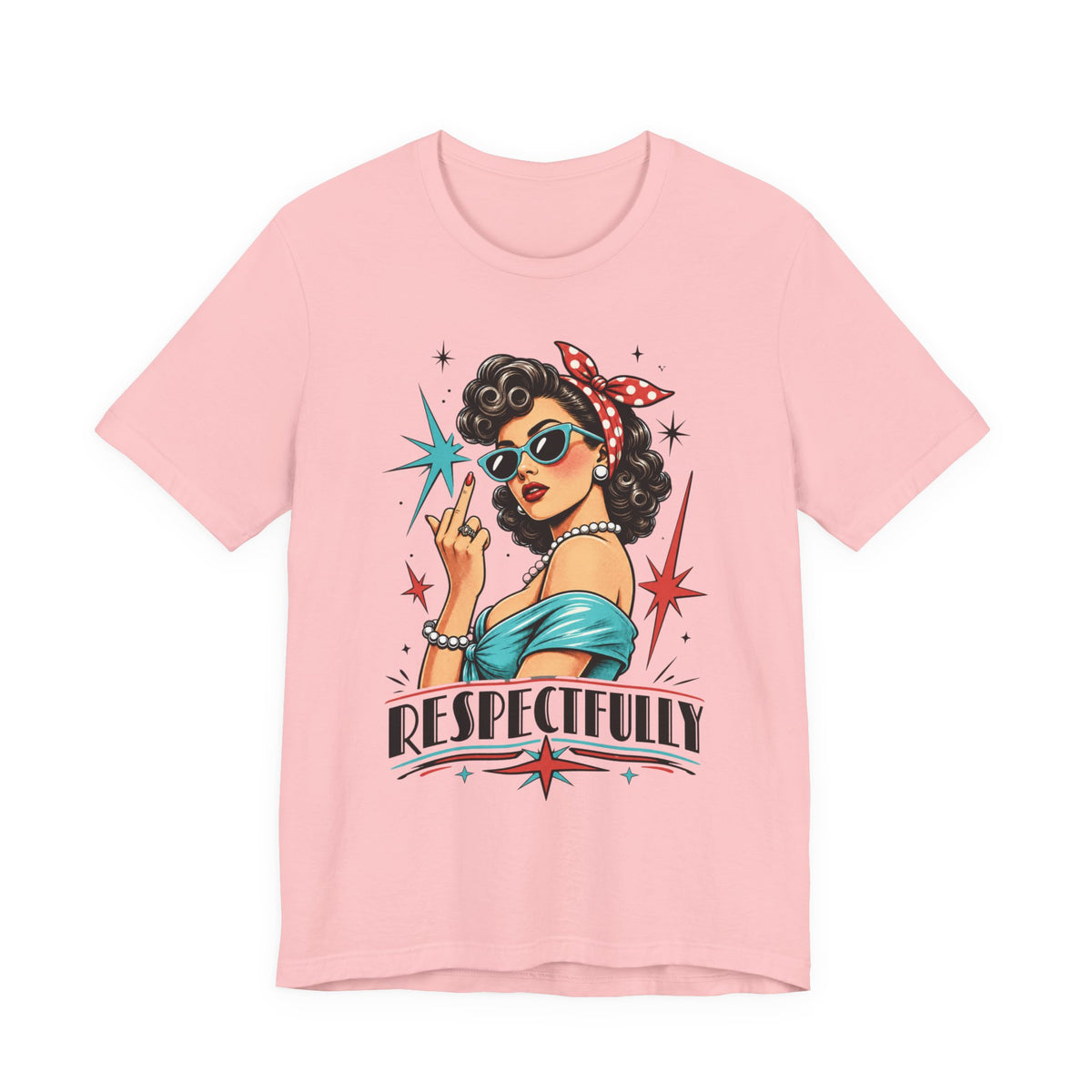 Respectfully Retro Pin-Up Tee