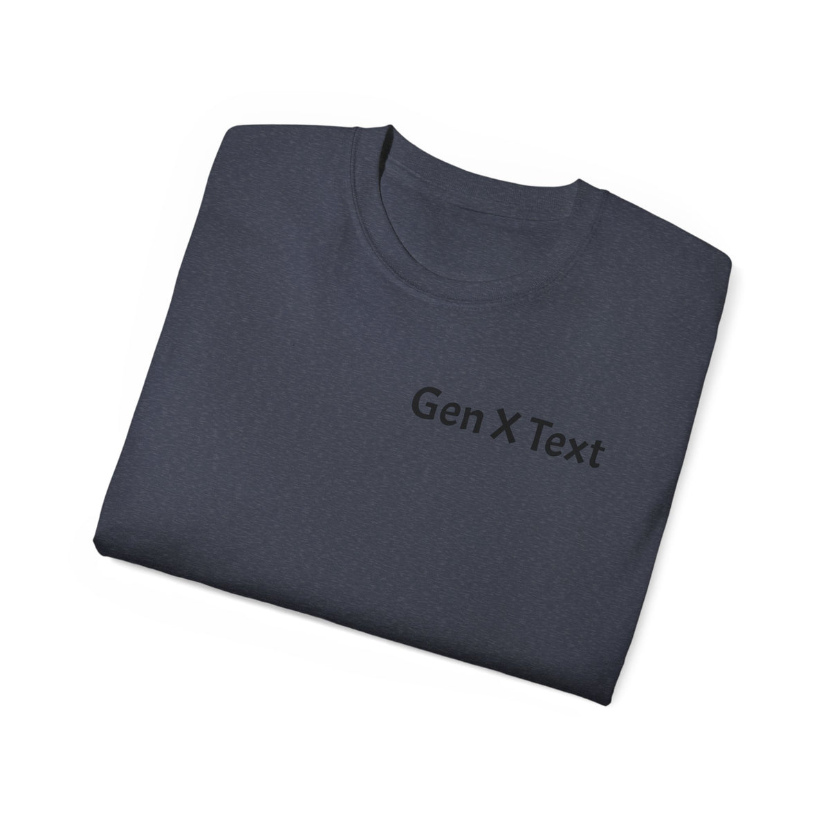 Gen X Text Tee — Retro Text Bubble Shirt with Nostalgic Phrases