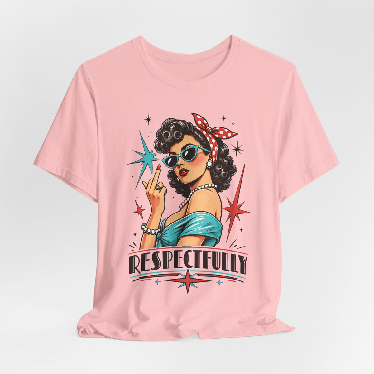 Respectfully Retro Pin-Up Tee
