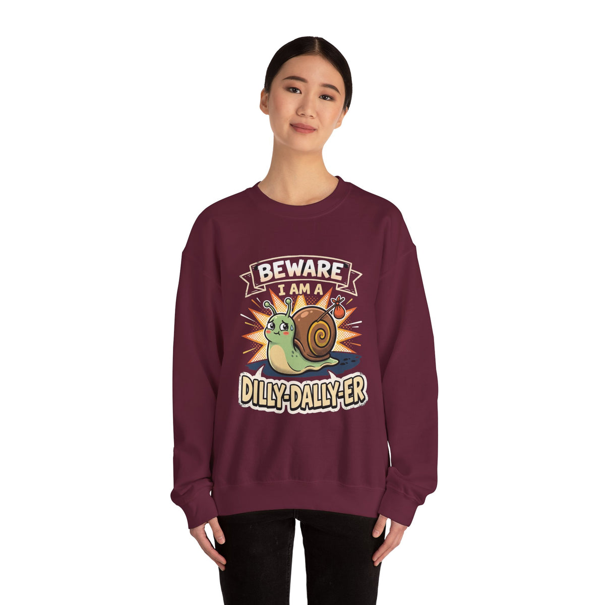 Unisex Heavy Blend™ Crewneck Sweatshirt--Funny, Sarcastic, Humor, Quote