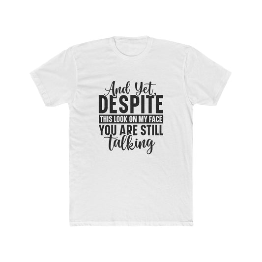Unisex Cotton Crew Tee