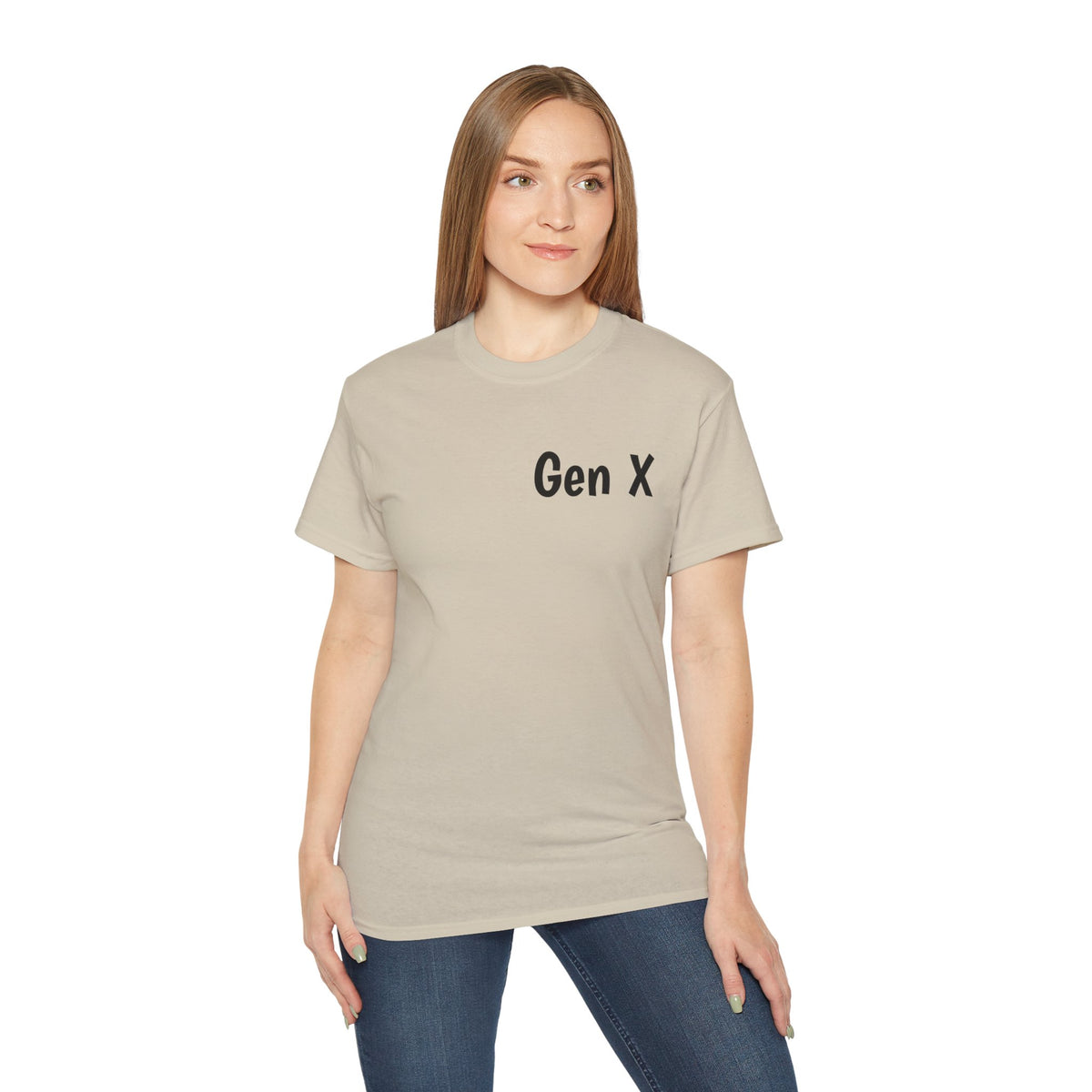 Gen X T-Shirt — "If You Can" Nostalgia Tee (Read Cursive, Pay Phone, Blockbuster)