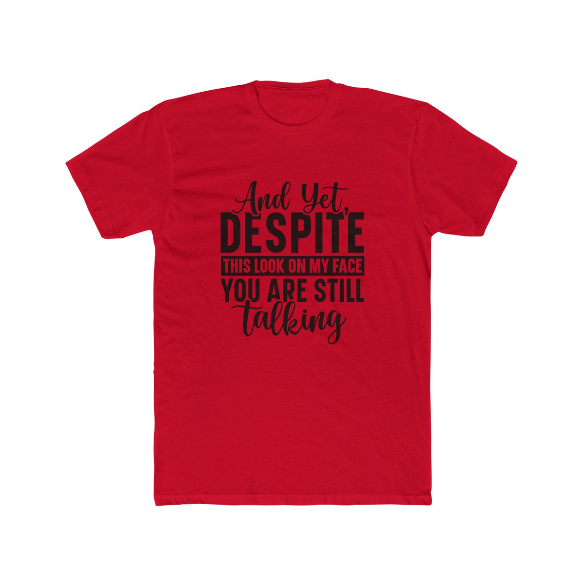 Unisex Cotton Crew Tee