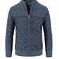 New Autumn Winter Jacket Men Warm Casual Slim Fit Fleece Jacket Elegant Jackets For Men Warm Soft Sweater Solid Jackets Casual Business Men Clothing Lightweight Hooded Jackets