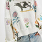 Autumn Winter Women Clothing Printing Loose Casual Top All Matching Hoodie Women