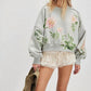 Autumn Winter Women Clothing Printing Loose Casual Top All Matching Hoodie Women