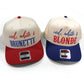 Red, White and Hair Color Snapback