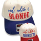 Red, White and Hair Color Snapback
