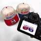 Red, White and Hair Color Snapback