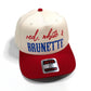 Red, White and Hair Color Snapback