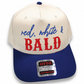 Red, White and Hair Color Snapback