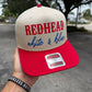 Red, White and Hair Color Snapback