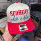 Red, White and Hair Color Snapback