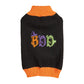 Thanksgiving Pet Clothes Lapel Retro Plaid Contrast Color