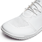 Barefoot Training Shoes Zero Drop - White | Wide Toe Box Minimalist Trainer