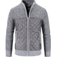 New Autumn Winter Jacket Men Warm Casual Slim Fit Fleece Jacket Elegant Jackets For Men Warm Soft Sweater Solid Jackets Casual Business Men Clothing Lightweight Hooded Jackets