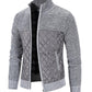 New Autumn Winter Jacket Men Warm Casual Slim Fit Fleece Jacket Elegant Jackets For Men Warm Soft Sweater Solid Jackets Casual Business Men Clothing Lightweight Hooded Jackets