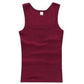Summer Plus Size Summer Good Men Clothing Tank Tops Elegant Black White Gray Singlets Sleeveless Fitness Men Vest Bodybuilding Vest Summer Men's Vest Gym Casual Vest Sleeveless Vest Clothes